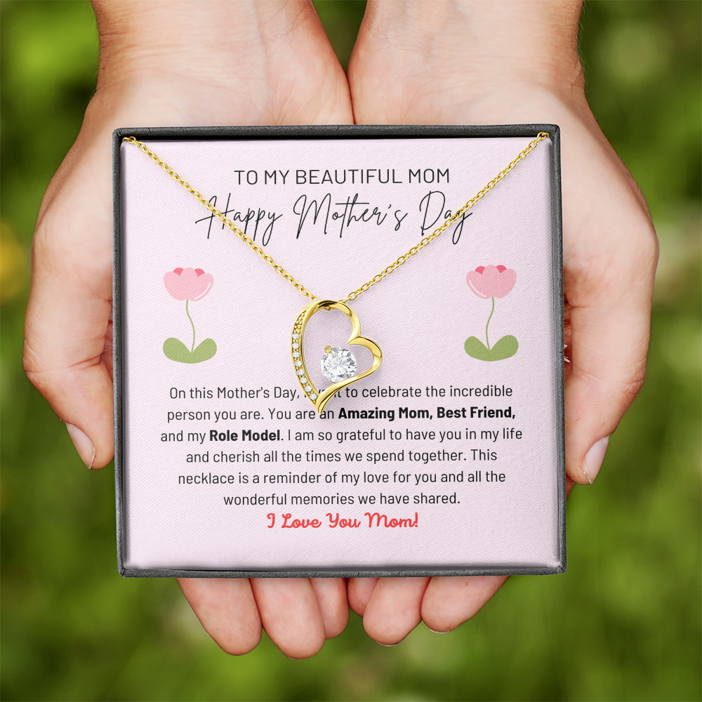 Happy Mother's Day - My Beautiful Mom - An Amazing Mom, Best Friend & My Role Model - PlumOnyx