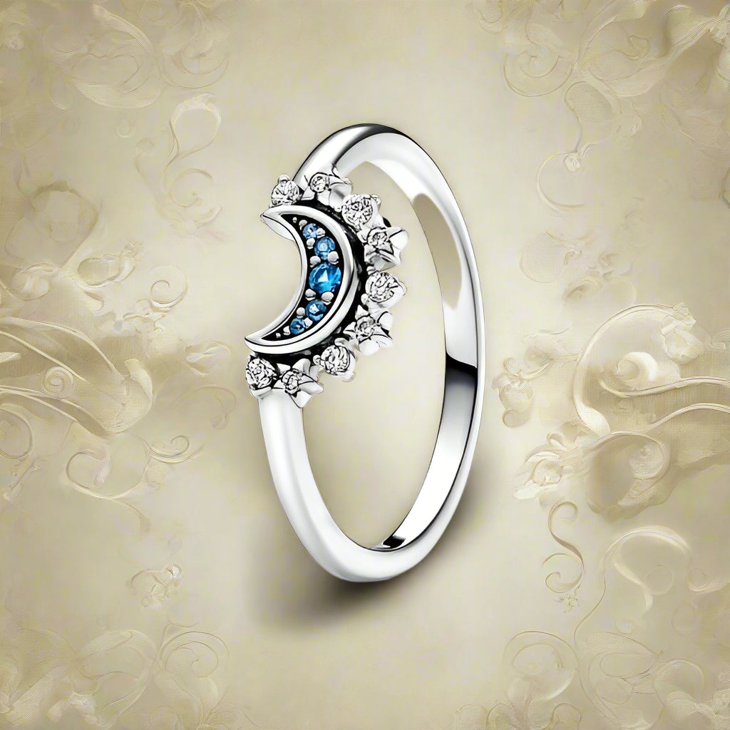 Celestial Sun & Moon Ring Set - PlumOnyx