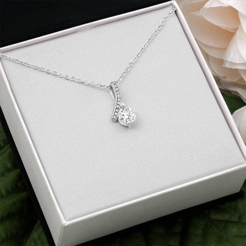 To My Forever Bloom Alluring Beauty Necklace - PlumOnyx