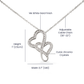 To My Heartthrob Heart to Heart Pendant Necklace - PlumOnyx