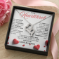 To My Heartthrob Heart to Heart Pendant Necklace - PlumOnyx