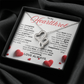 To My Heartthrob Heart to Heart Pendant Necklace - PlumOnyx