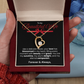 To My Beautiful Wife Forever Love Necklace - PlumOnyx