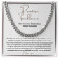Promise Necklace - Gift For Him - PlumOnyx