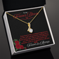 To My Forever Bloom Alluring Beauty Necklace - PlumOnyx