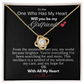Will You Be My Girlfriend- Love Knot Necklace - PlumOnyx