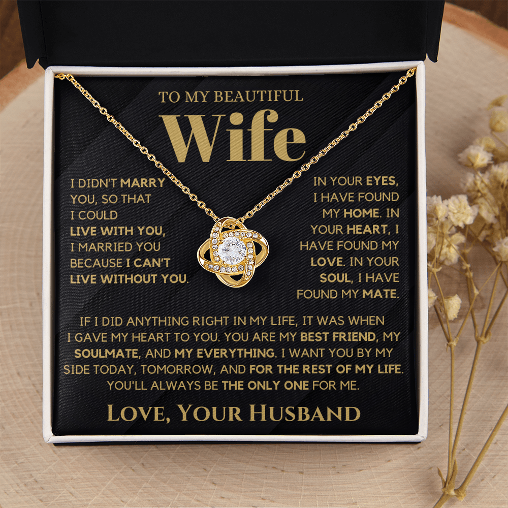 You Are My Home Message Card Necklace - PlumOnyx
