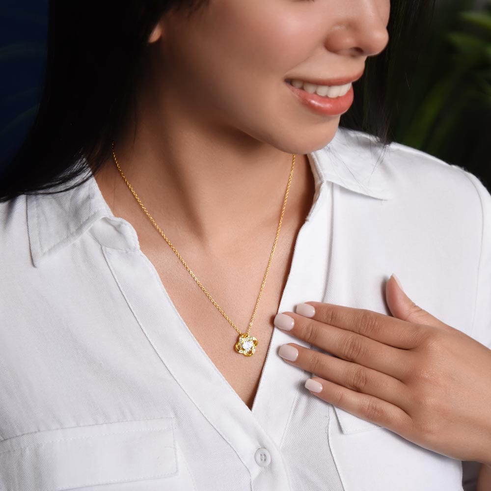 You Are My Home Message Card Necklace - PlumOnyx