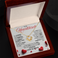 To  My Heartthrob Love Knot Necklace - PlumOnyx