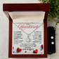 Eternal Hope Necklace & Earring Jewelry Set Message Card - PlumOnyx