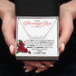 To My Blooming Rose Personalized Name Necklace - PlumOnyx