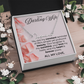 To My Darling Wife Signature Name Necklace - PlumOnyx
