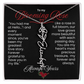 My Blooming Rose Flower Name Necklace - PlumOnyx