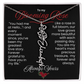 My Blooming Rose Flower Name Necklace - PlumOnyx