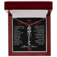 My Blooming Rose Flower Name Necklace - PlumOnyx