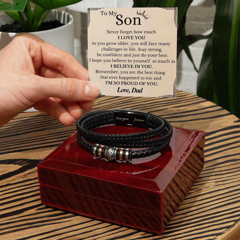 Dad To Son-Valentine's Day Gift - PlumOnyx