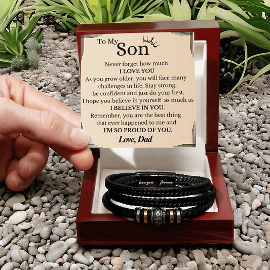 Dad To Son-Valentine's Day Gift - PlumOnyx