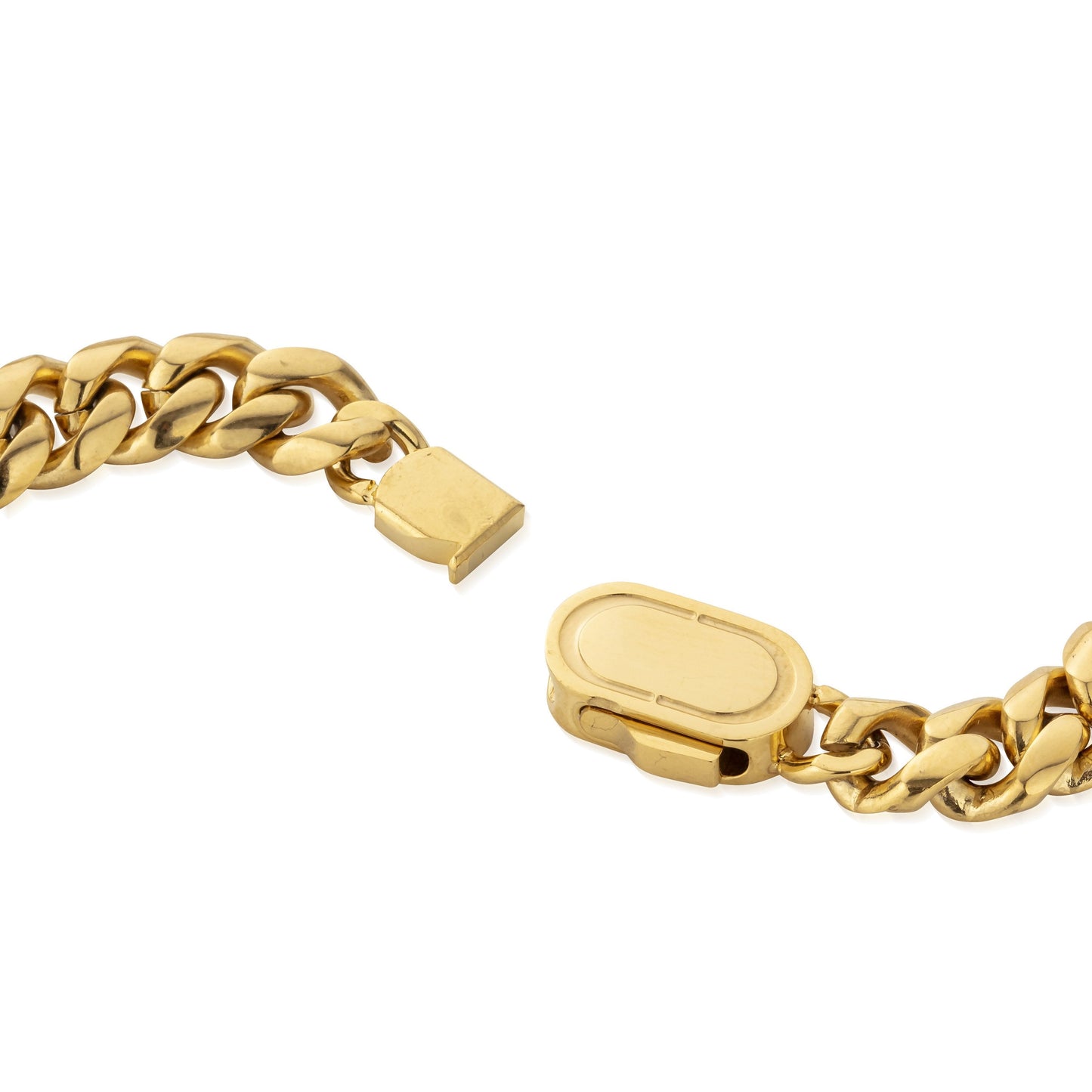 Cuban Non-tarnish  Stainless Steel Bracelet - PlumOnyx