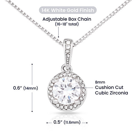 Eternal Hope Necklace for Soulmate - PlumOnyx