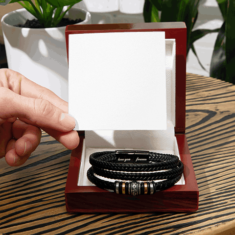 To My Greatest Gift - Love You Forever Bracelet - PlumOnyx